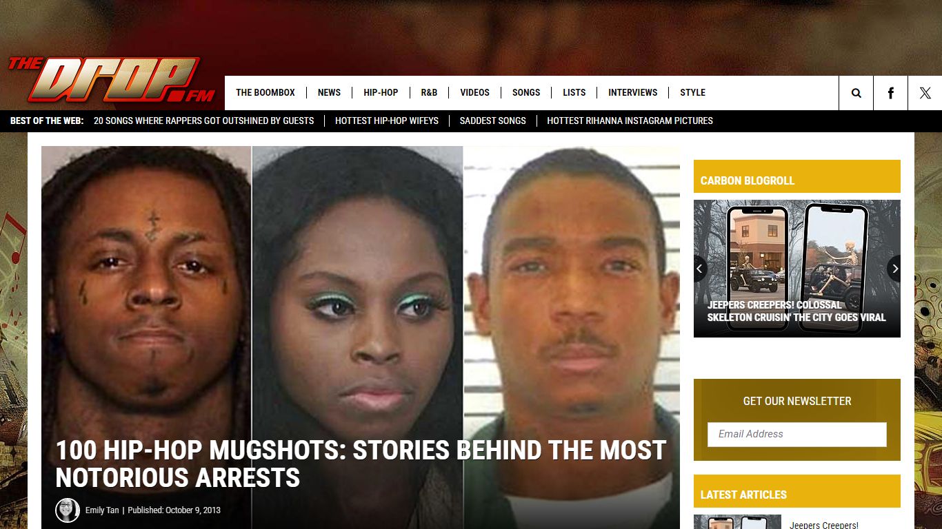 100 Hip-Hop Mugshots: Stories Behind the Most Notorious Arrests